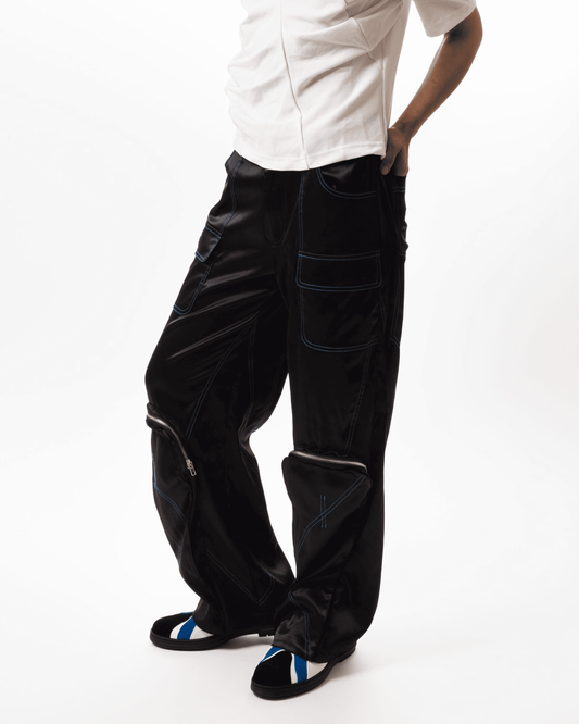 "BLADE" LARGE POCKET TROUSERS