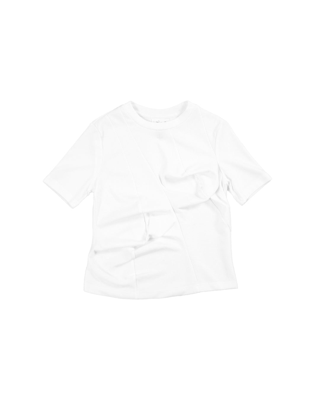CURVED XUEDI WHITE TEE